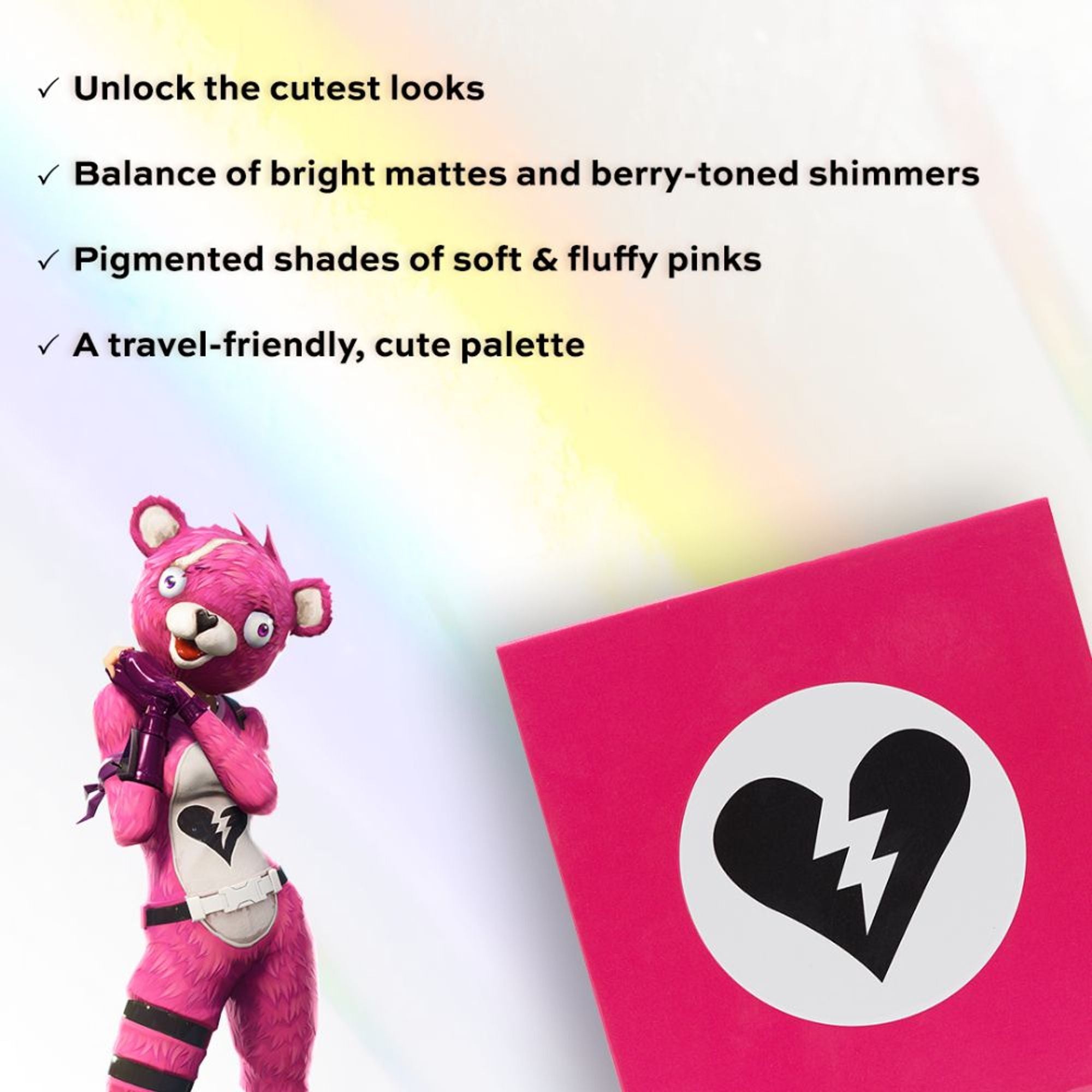 Makeup Revolution X Fortnite Cuddle Team Leader 9 Pan Shadow Palette - Distacart