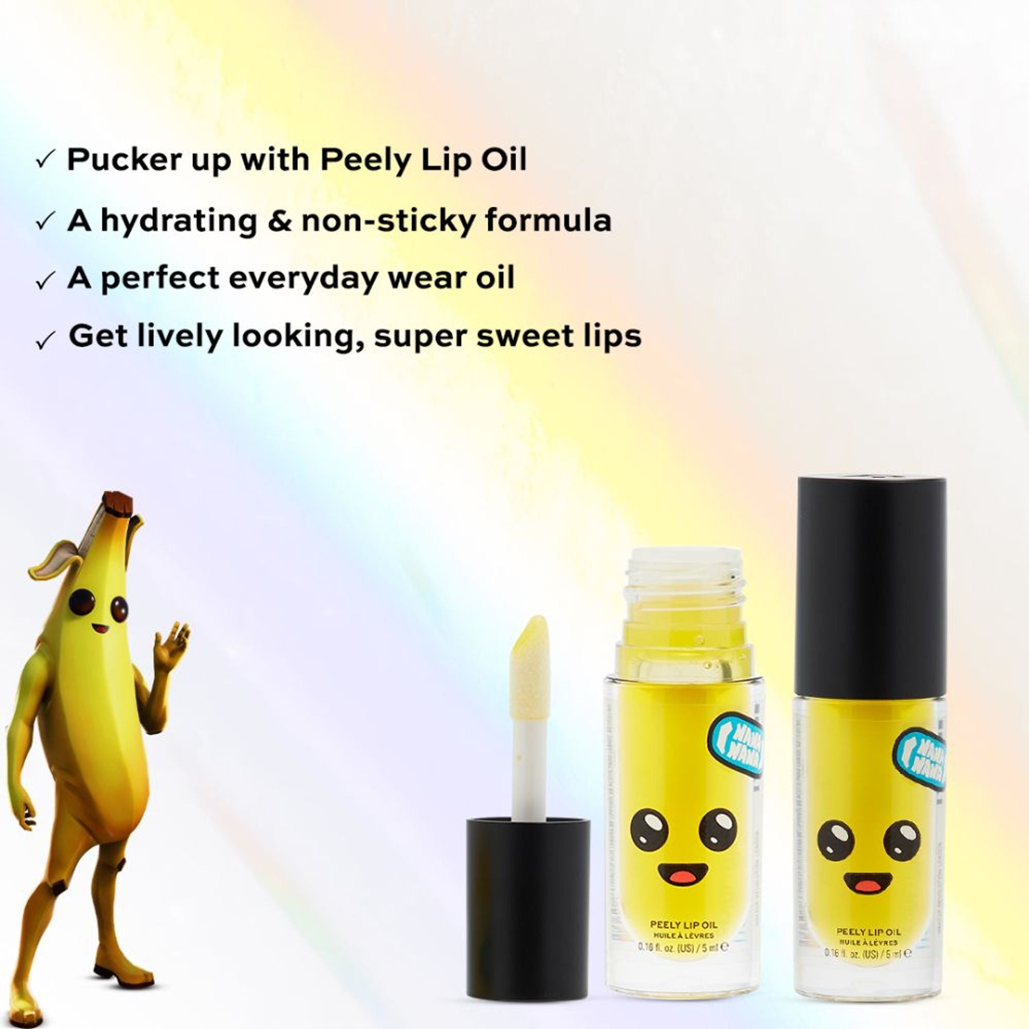 Makeup Revolution X Fortnite Peely Banana Lip Oil - Distacart