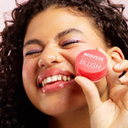 Makeup Revolution Mousse Blush - For Cheeks & Eyes Non Sticky-Soft Focus Effect - Grape Fruit Coral - Distacart
