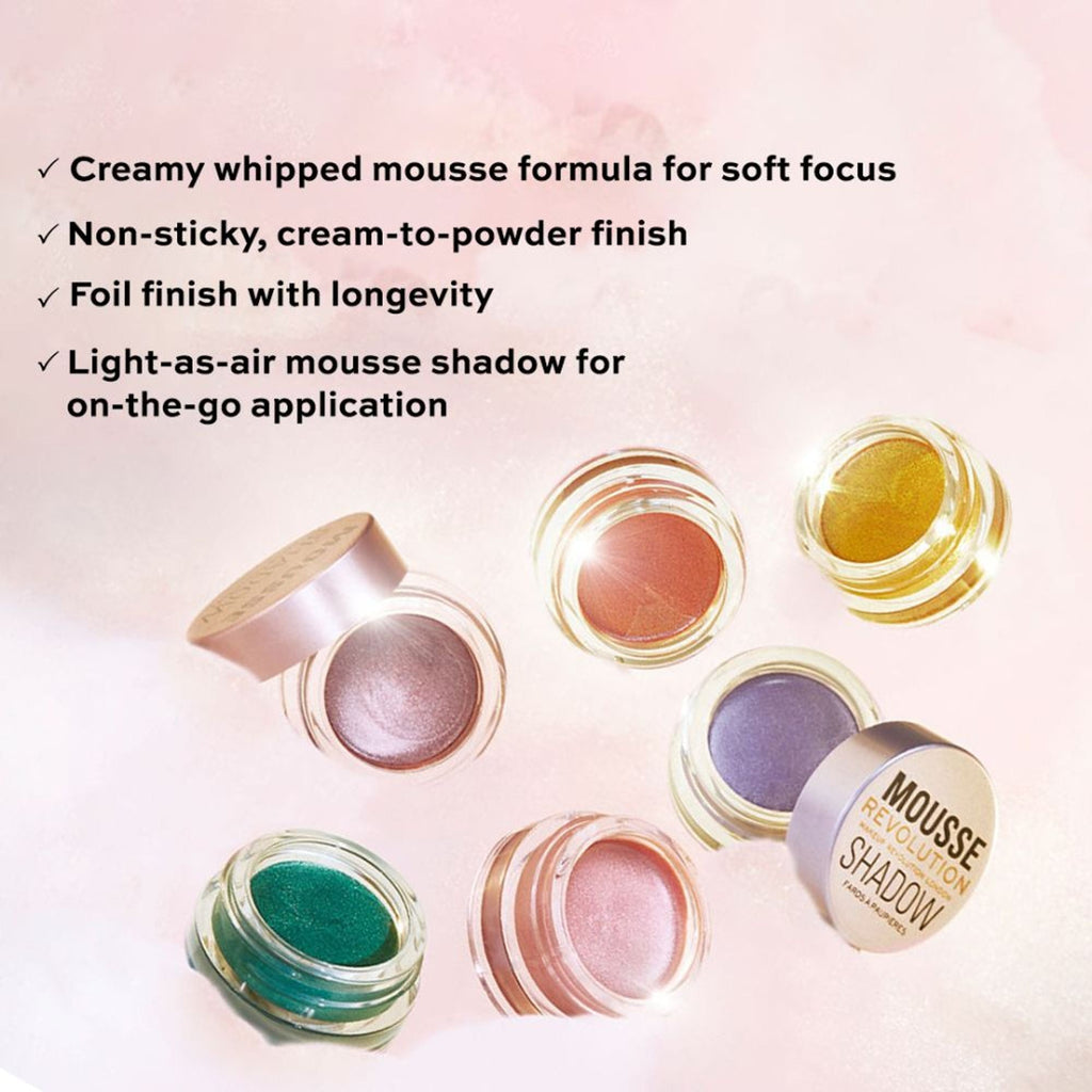 Makeup Revolution Mousse Shadow - Lilac - Distacart