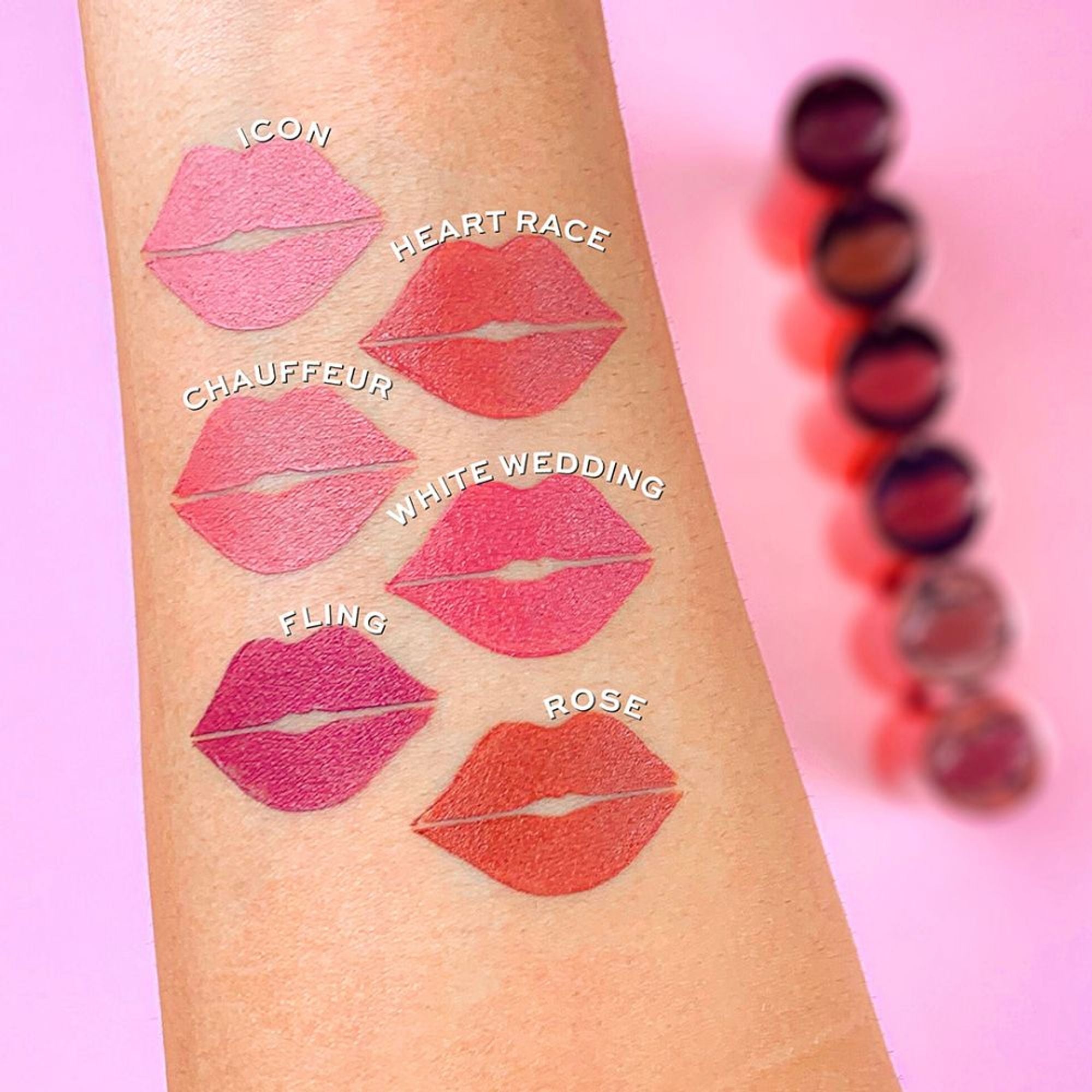 Makeup Revolution Satin Kiss Lipstick - Chauffeur Nude - Distacart
