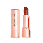 Makeup Revolution Satin Kiss Lipstick - Chauffeur Nude - Distacart