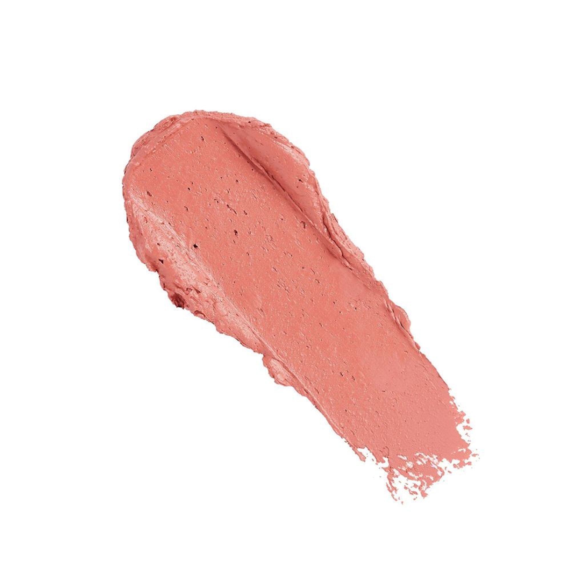 Makeup Revolution Satin Kiss Lipstick - Heart Race Peach Nude - Distacart