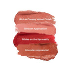 Makeup Revolution Satin Kiss Lipstick - White Wedding Nude - Distacart