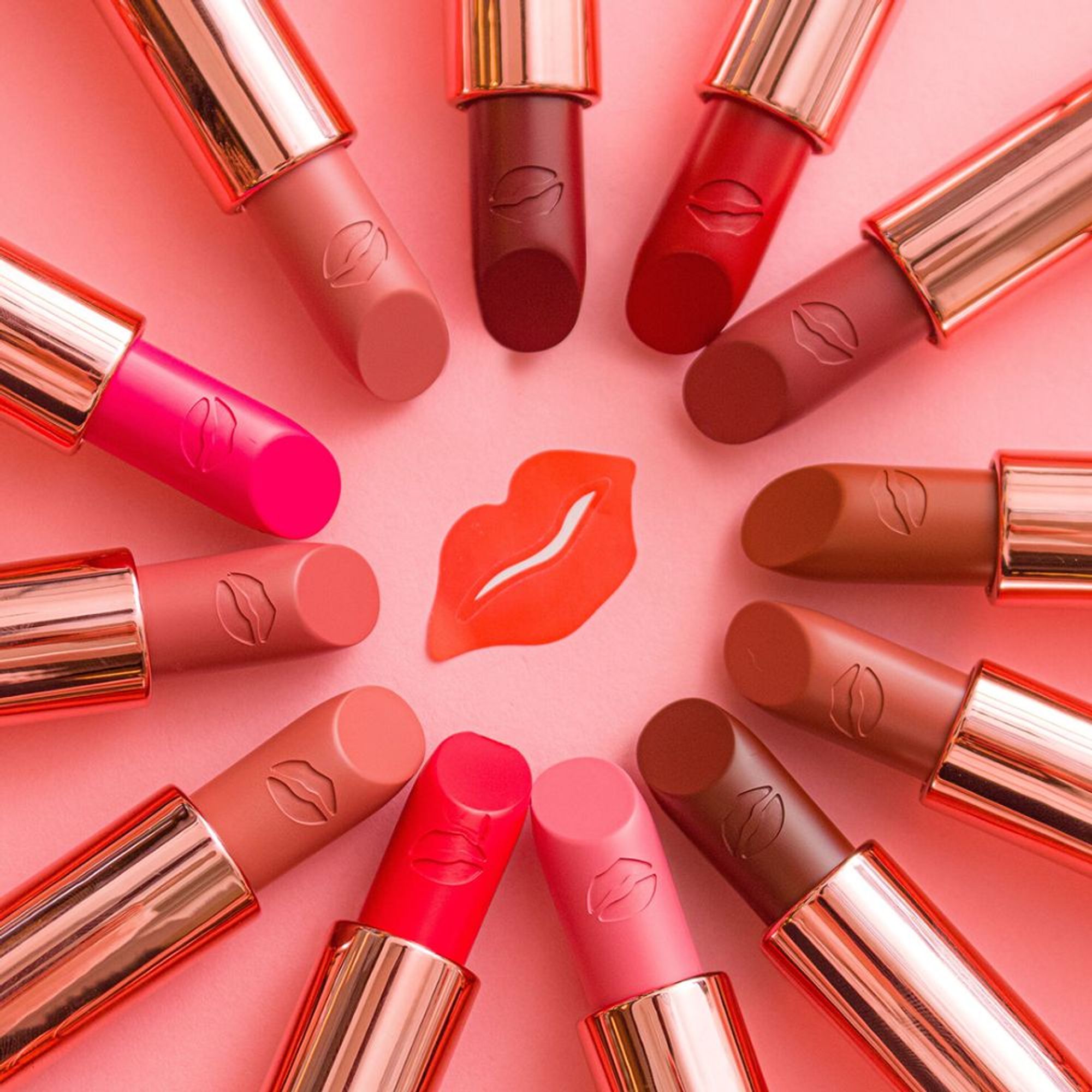 Makeup Revolution Satin Kiss Lipstick - White Wedding Nude - Distacart