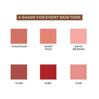 Makeup Revolution Satin Kiss Lipstick - White Wedding Nude - Distacart