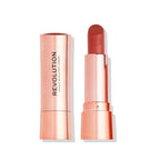 Makeup Revolution Satin Kiss Lipstick - White Wedding Nude - Distacart