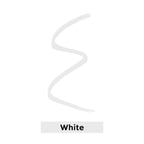 Makeup Revolution Felt & Kohl Eyeliner - White - Distacart