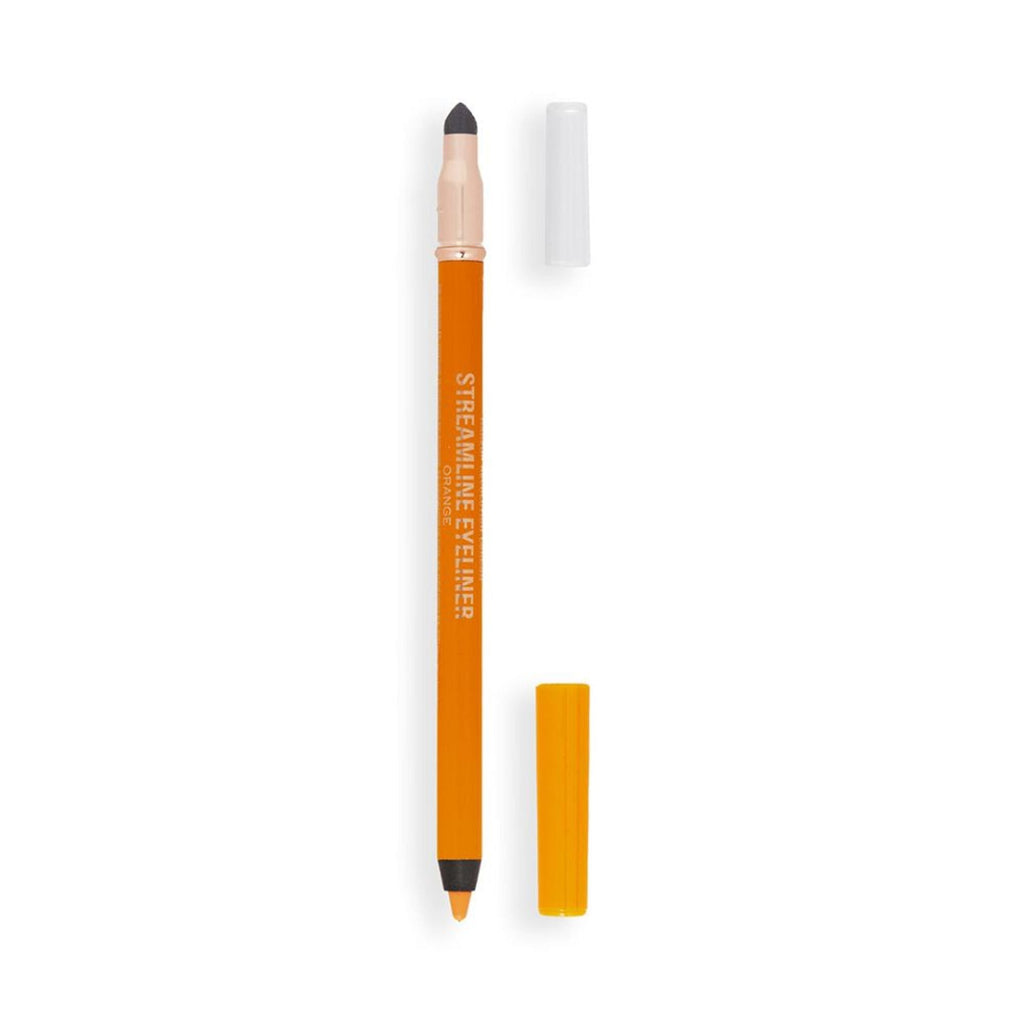 Makeup Revolution Streamline Waterline Eyeliner Pencil-Ultra Creamy Smudge Proof Smokey Looks - Orange - Distacart