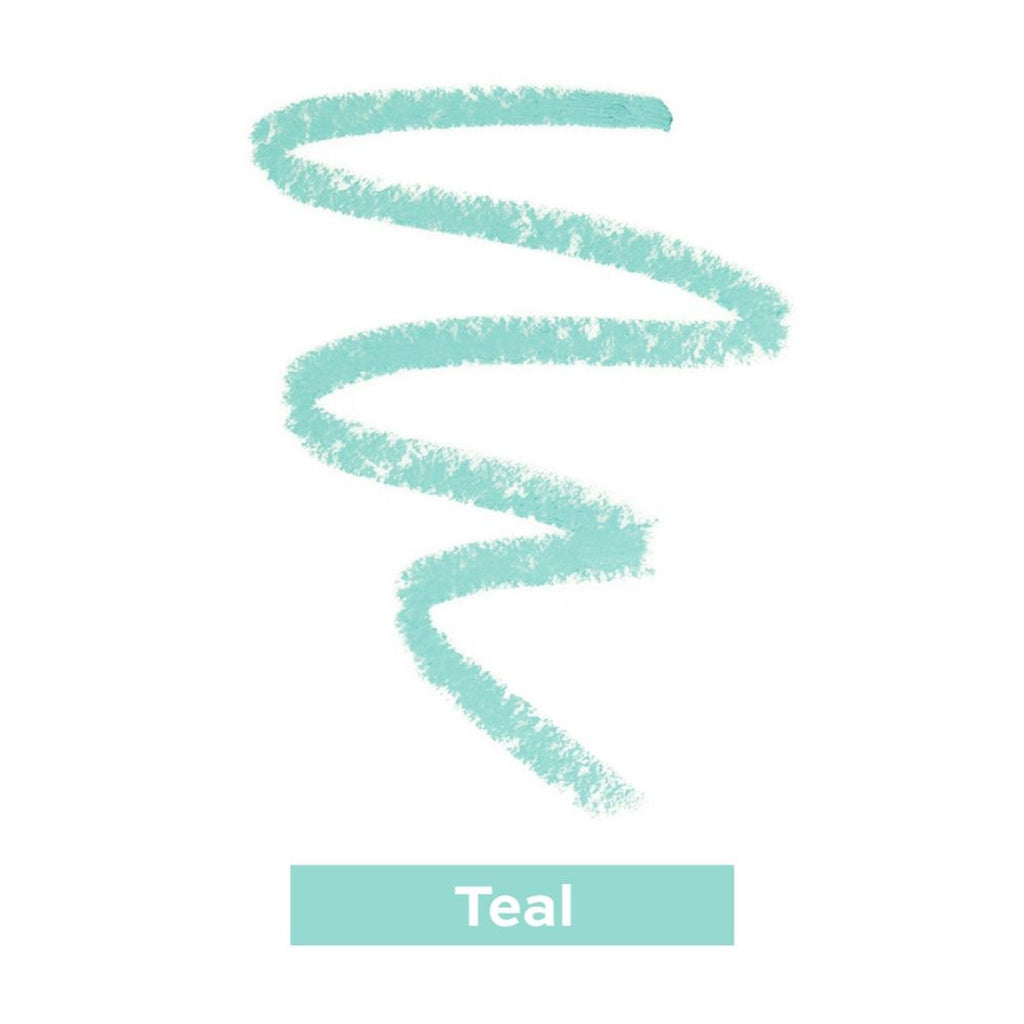 Makeup Revolution Streamline Waterline Eyeliner Pencil-Ultra Creamy Smudge Proof Smokey Looks - Teal - Distacart
