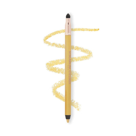 Makeup Revolution Streamline Waterline Eyeliner Pencil-Ultra Creamy Smudge Proof Smokey Looks - Gold