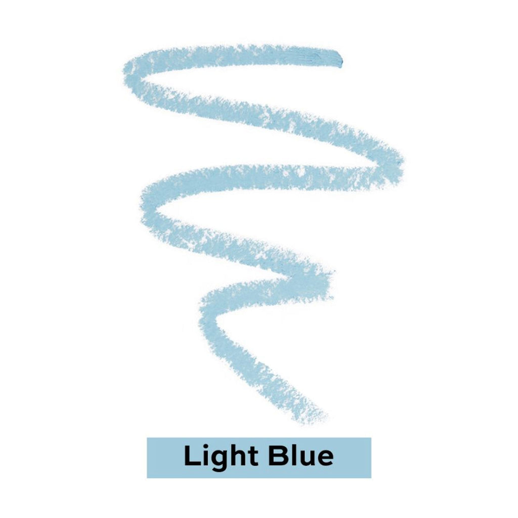 Makeup Revolution Streamline Waterline Eyeliner Pencil-Ultra Creamy Smudge Proof Smokey Looks - Light Blue