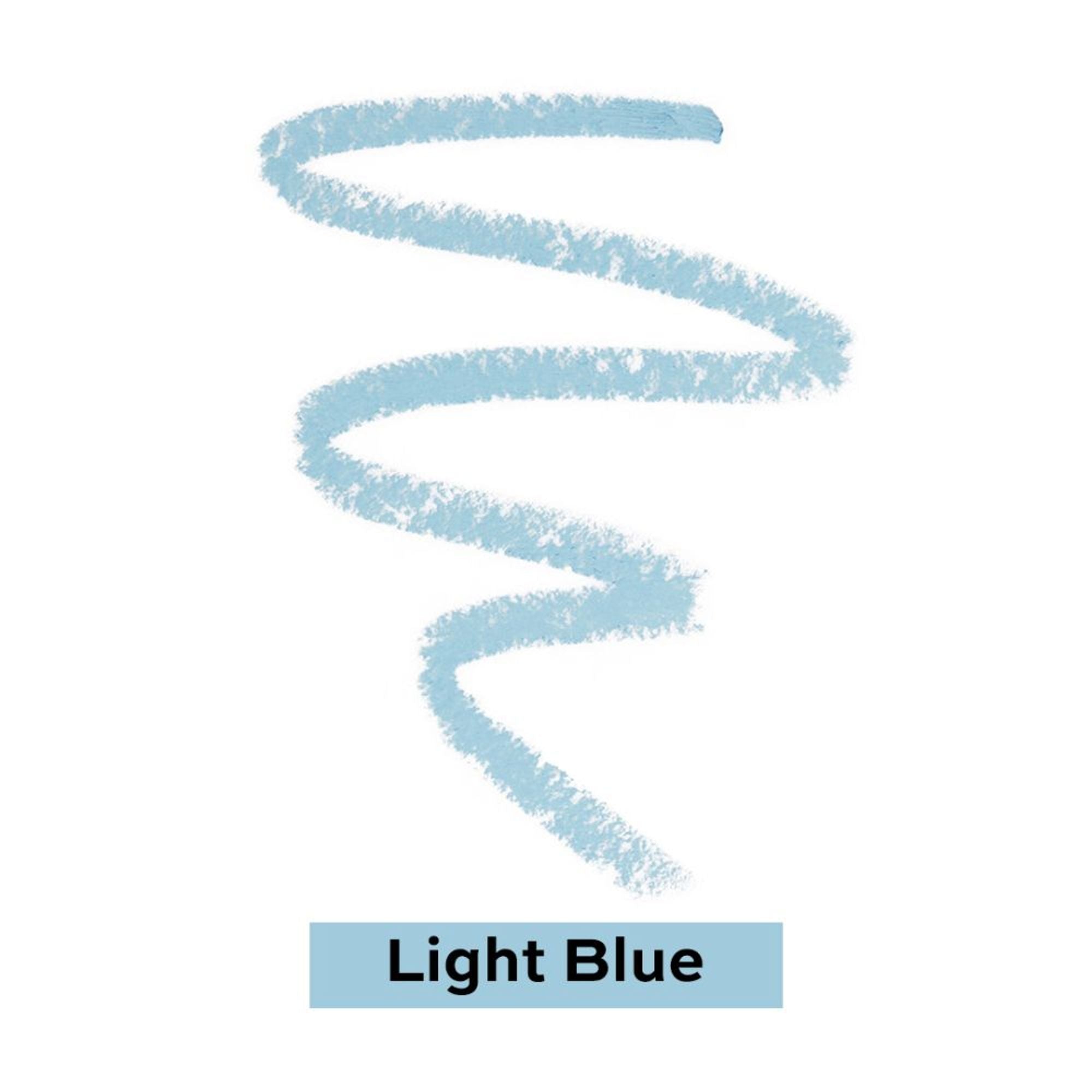 Makeup Revolution Streamline Waterline Eyeliner Pencil-Ultra Creamy Smudge Proof Smokey Looks - Light Blue