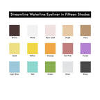 Makeup Revolution Streamline Waterline Eyeliner Pencil-Ultra Creamy Smudge Proof Smokey Looks - Light Blue