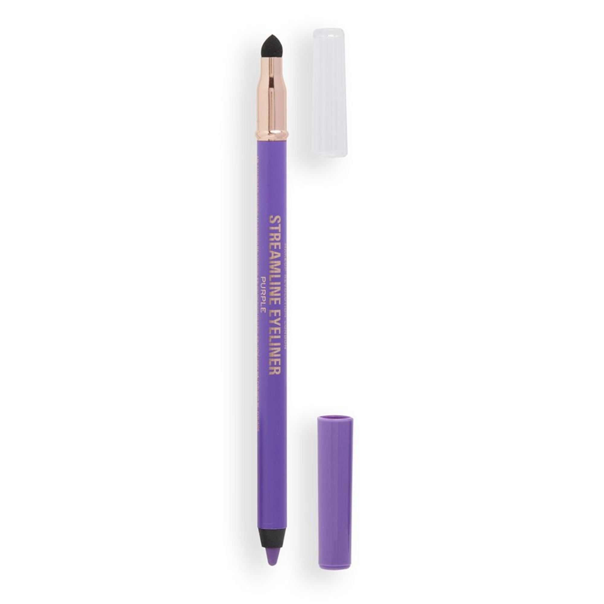 Makeup Revolution Streamline Waterline Eyeliner Pencil-Ultra Creamy Smudge Proof Smokey Looks - Purple - Distacart