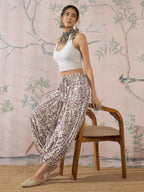 InWeave Mauve Ethnic Window Harem Pant