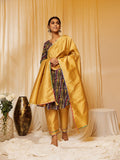 InWeave Charcoal Black Leheriya Silk Set - Distacart