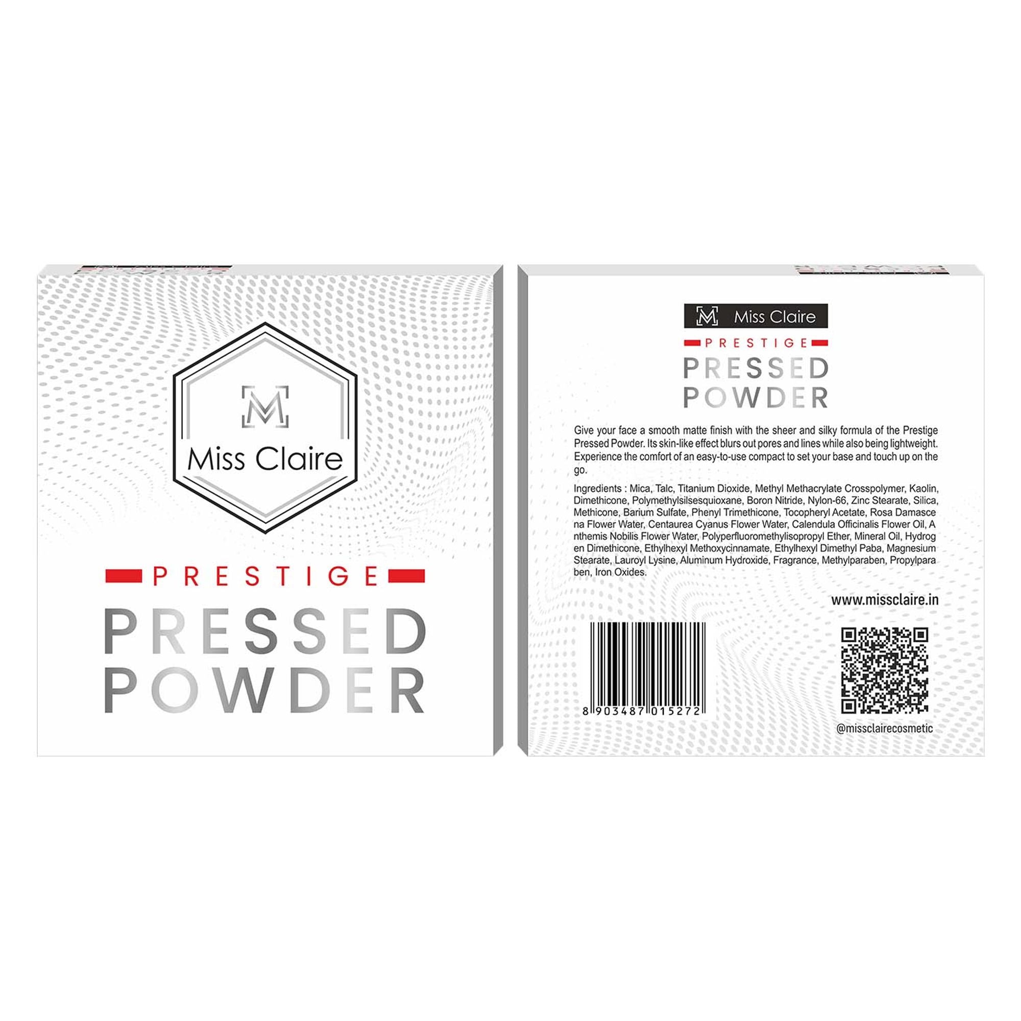 Miss Claire Prestige Pressed Powder - 21 Natural Beige