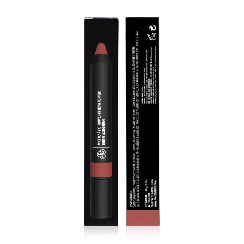 PAC Studio Insanely Matte Lip Crayon - Naughty Nude