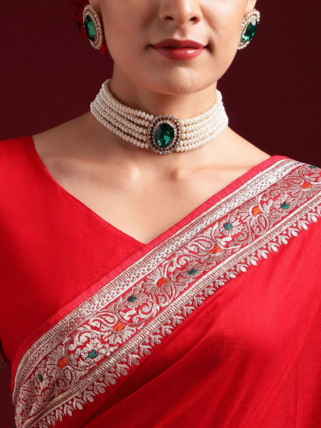 kasee Embroidered Saree - Distacart