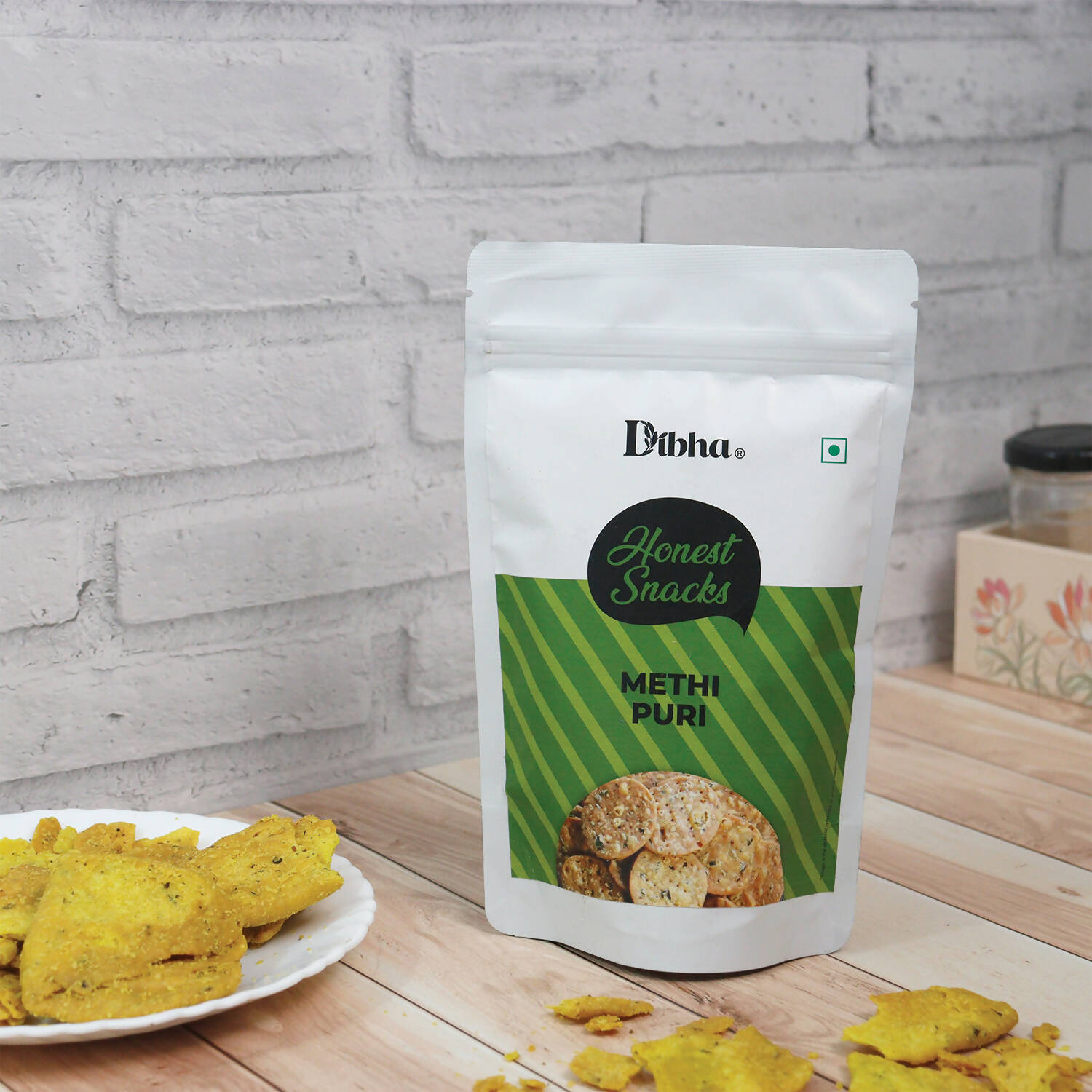 Dibha - Honest Snacking Methi Puri Snack