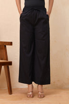 Vaasva Women White Solid Palazzo Pant