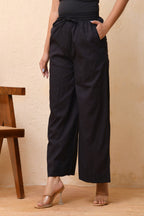 Vaasva Women White Solid Palazzo Pant