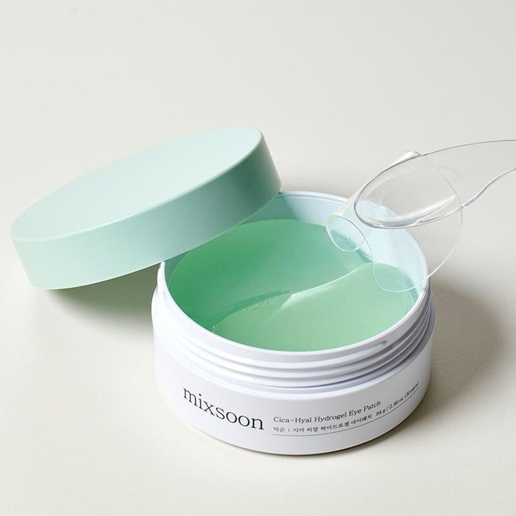 Mixsoon Cica-Hyal Hydrogel Eye Patch, Soothes, Hydrates & Calms Sensitive Eye Area
