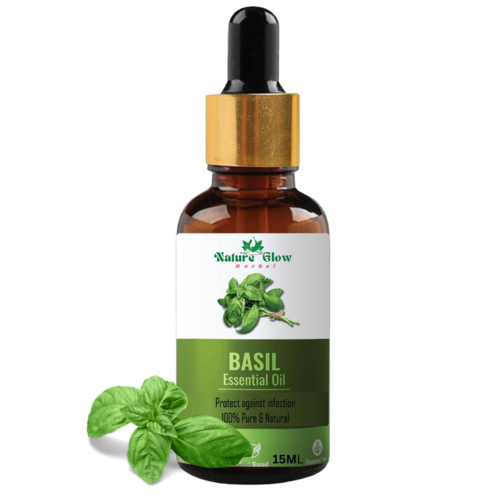 Nature Glow Herbal Basil Essential Oil