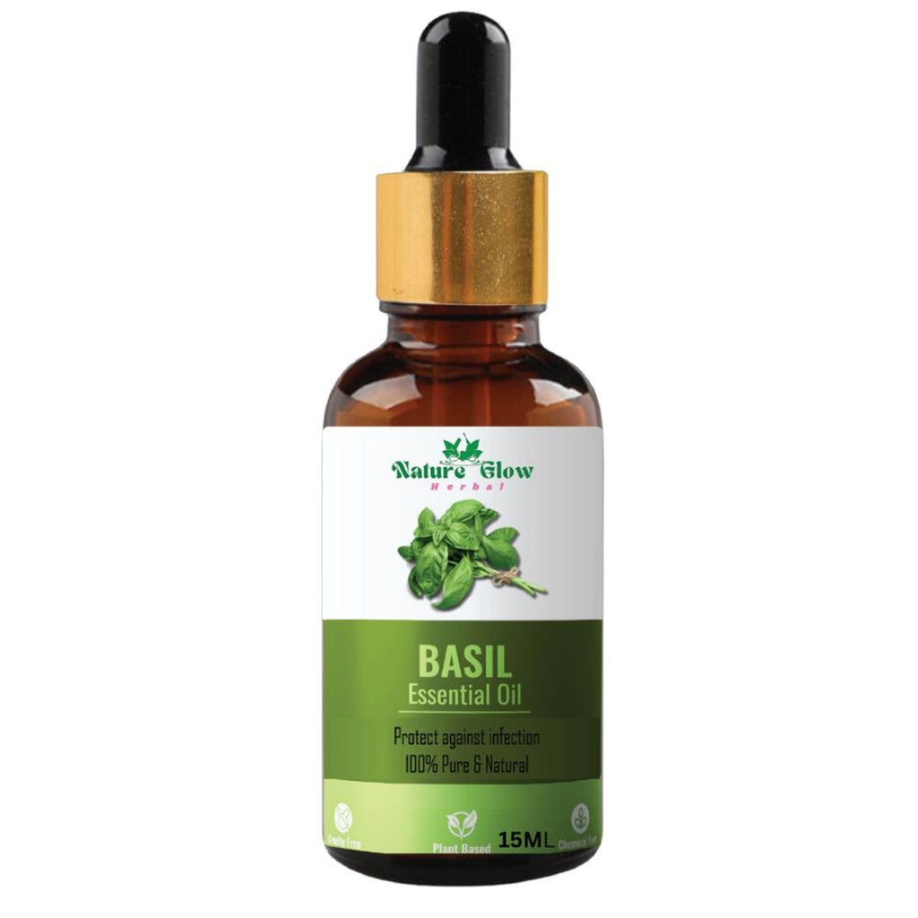 Nature Glow Herbal Basil Essential Oil
