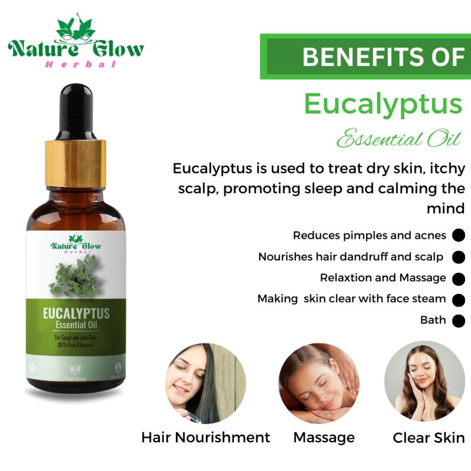Nature Glow Herbal Eucalyptus Essential Oil
