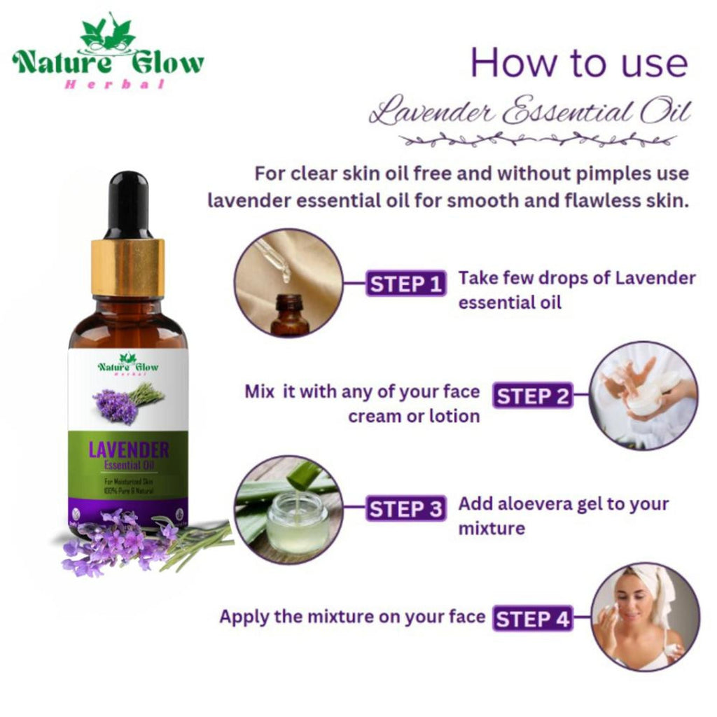 Nature Glow Herbal Lavender Essential Oil