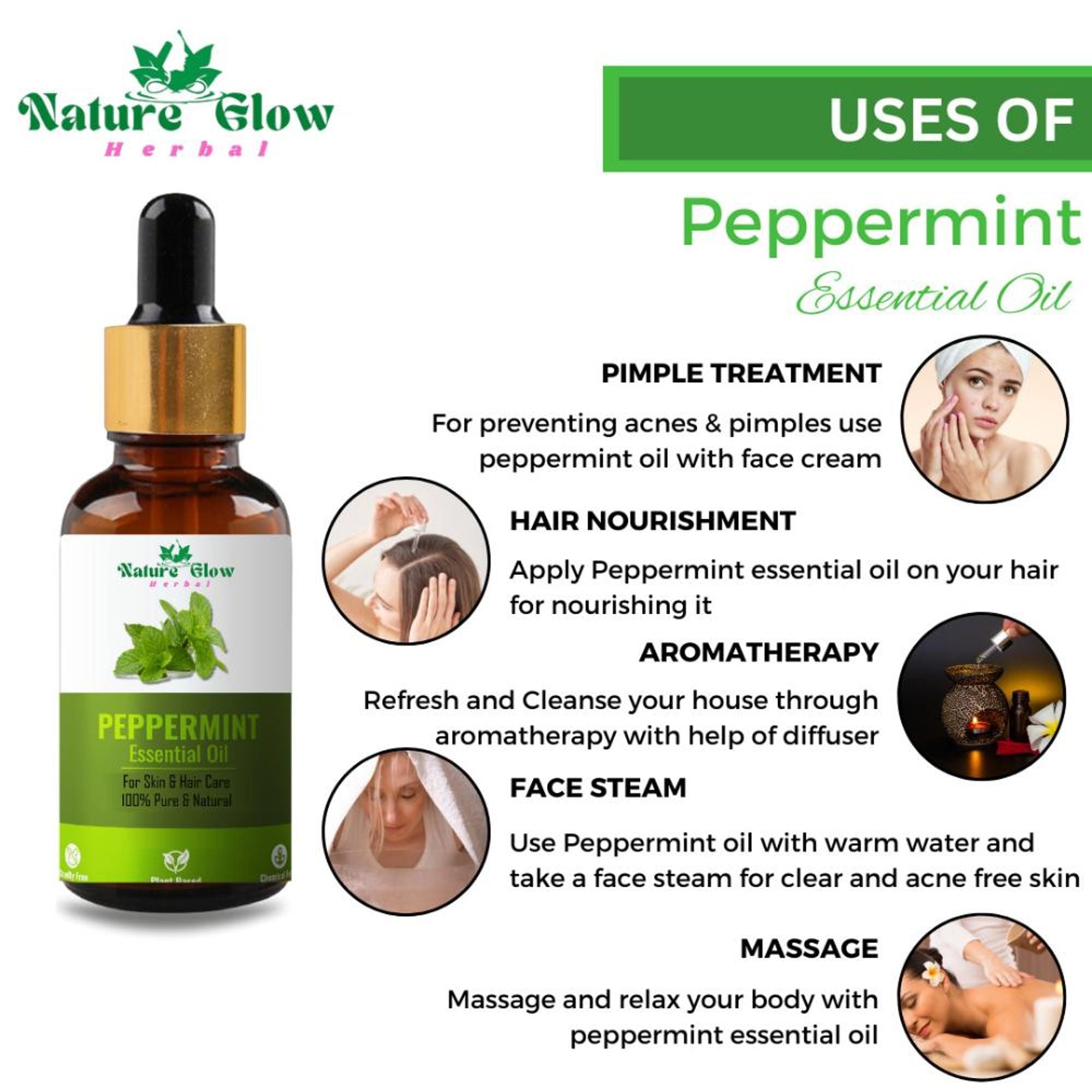 Nature Glow Herbal Peppermint Essential