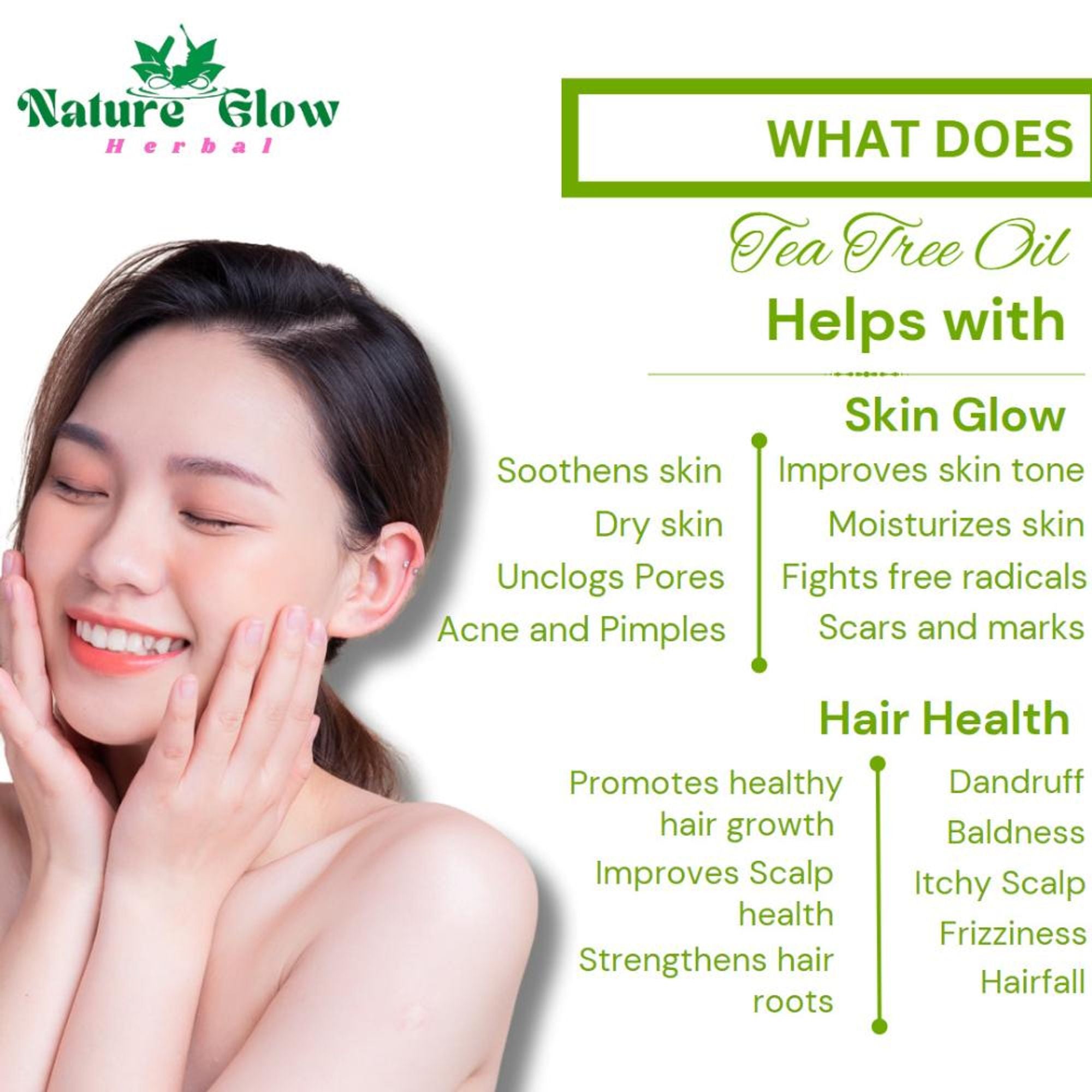Nature Glow Herbal Nature Tea Tree Essential Oil