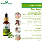 Nature Glow Herbal Nature Tea Tree Essential Oil