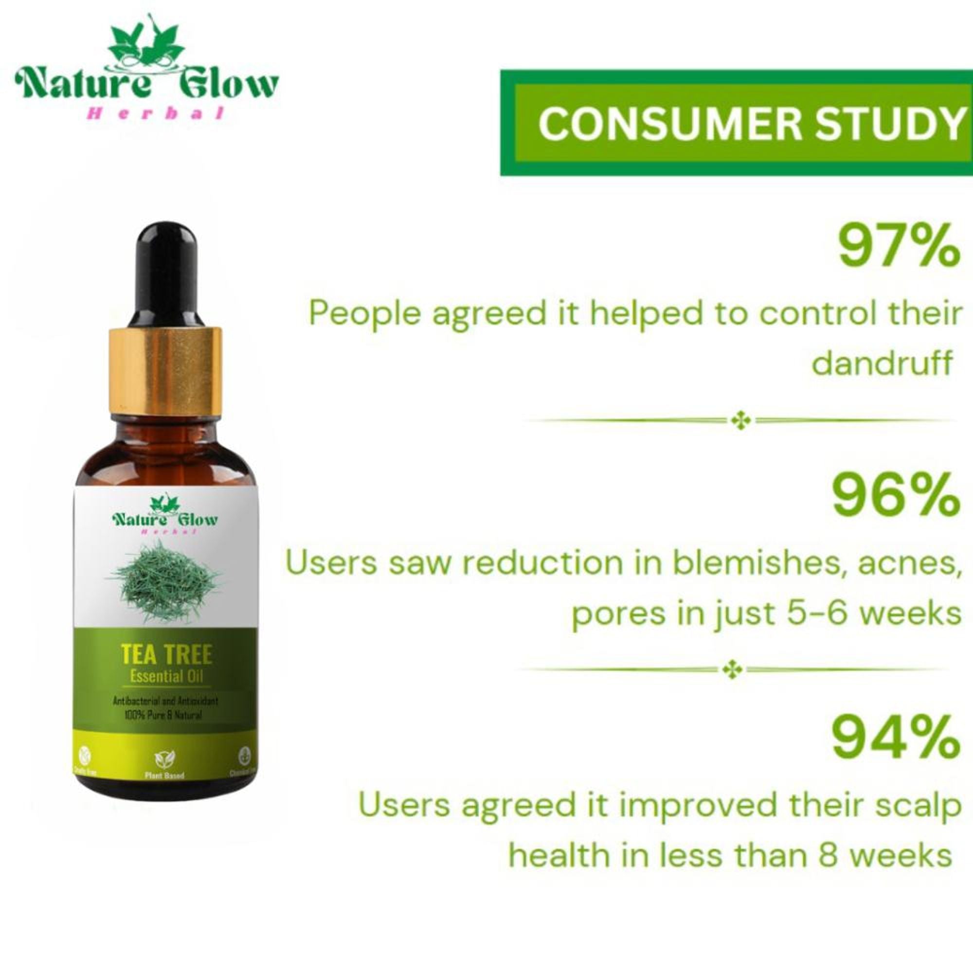 Nature Glow Herbal Nature Tea Tree Essential Oil