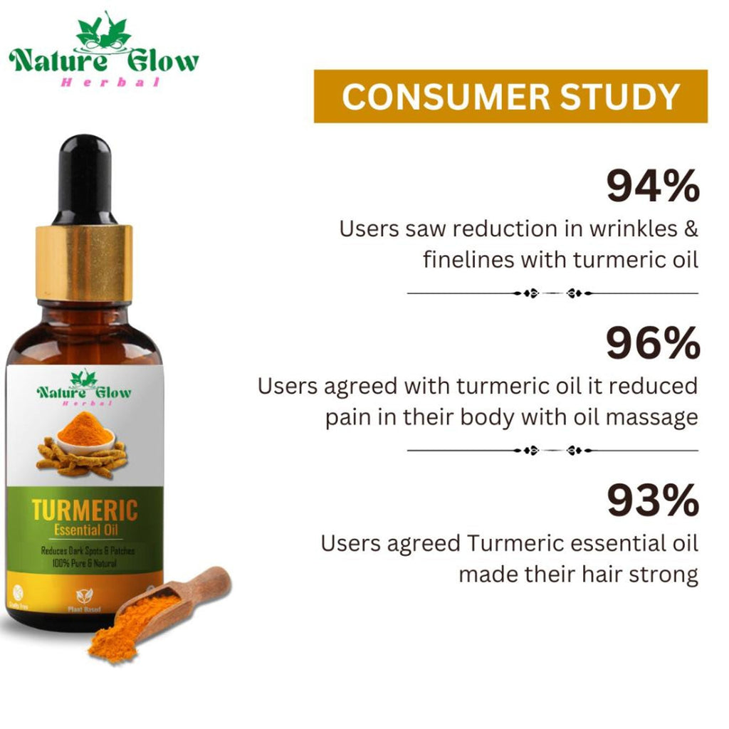 Nature Glow Herbal Turmeric Essential Oil