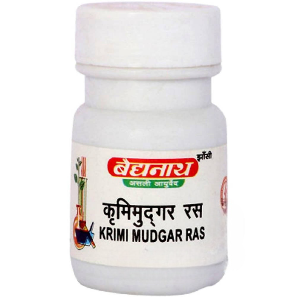 Baidyanath Jhansi Krimi Mudgar Ras Tablets - Distacart