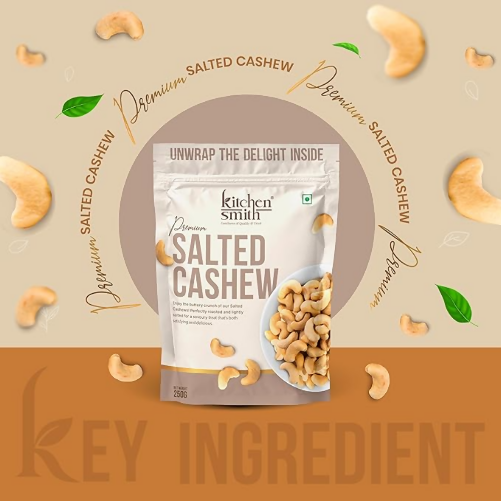 Kitchen Smith Premium Salted Whole Cashew - Distacart