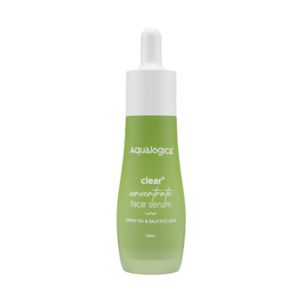 Aqualogica Clear+ Concentrate Face Serum With Salicylic & Hyaluronic Acid, Oily & Combination Skin