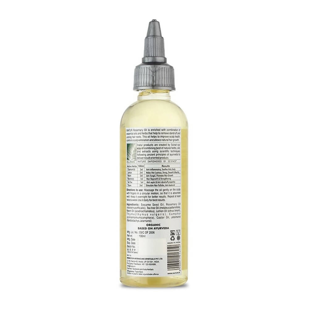 Inatur Rosemary Anti Dandruff Hair Oil