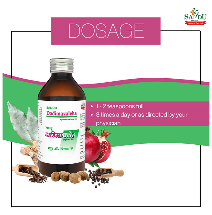 Sandu Dadimavaleha Syrup - Distacart