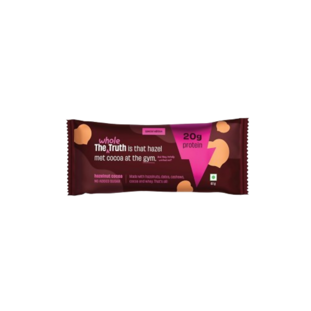 The Whole Truth High Protein Hazelnut Cocoa Protein Bar - Distacart