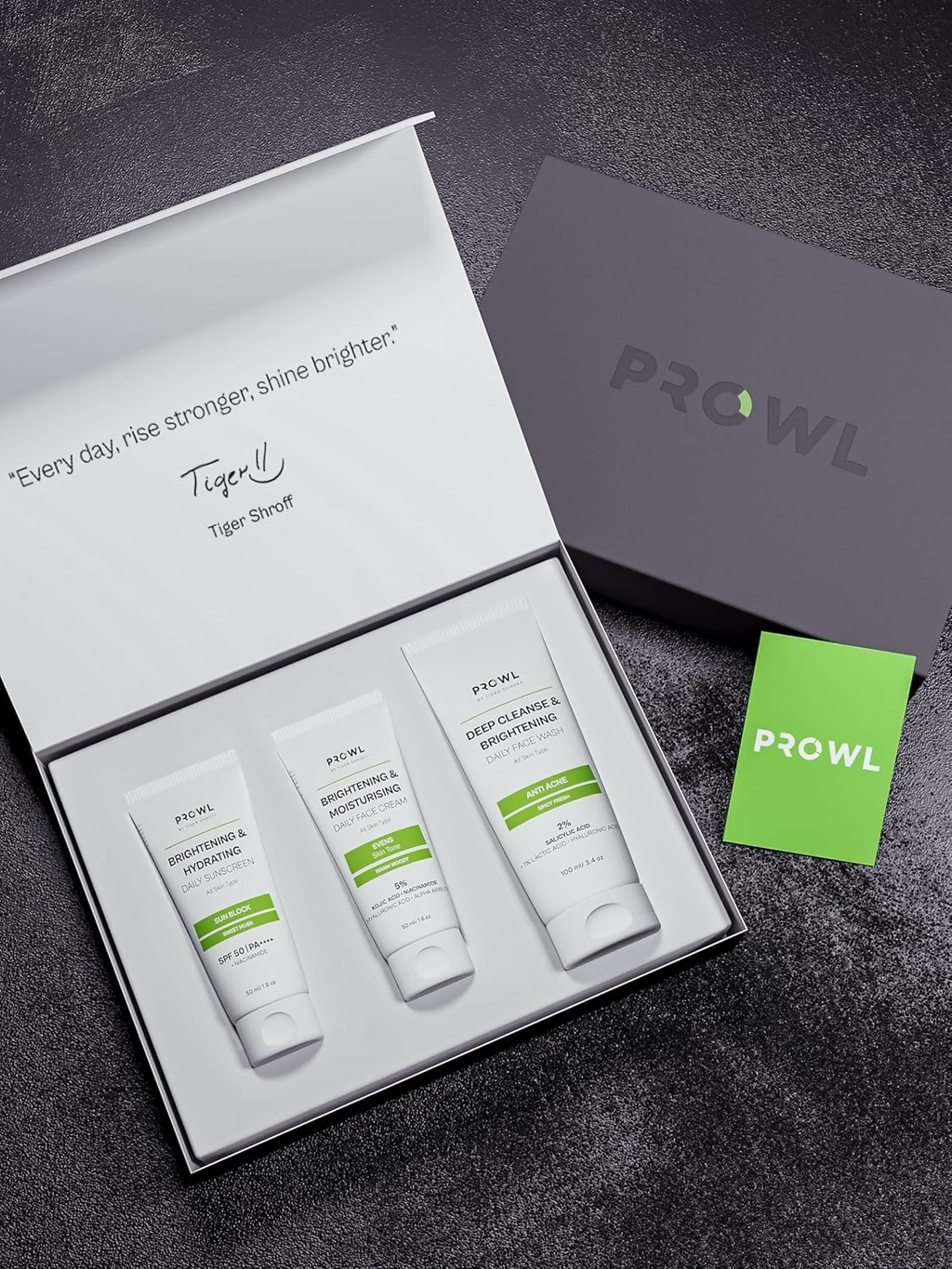 Prowl By Tiger Shroff Unique Skincare Gift Kit
