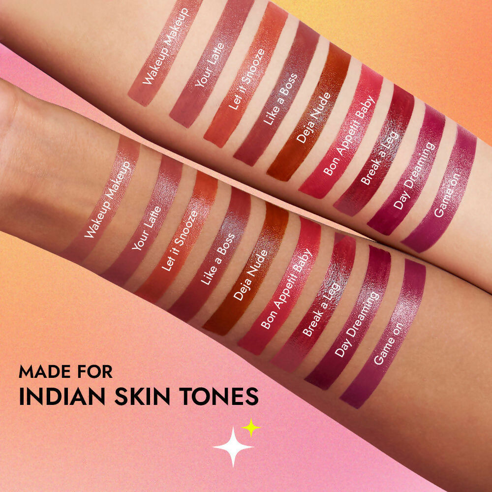 Nykaa So Creme Creamy Matte Lipstick - Bounce Back