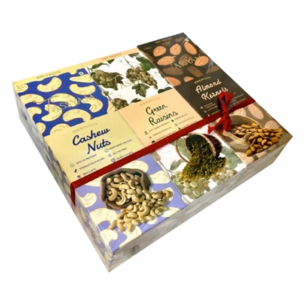 Tassyam Organics Dry Fruit Set - Distacart