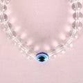 NVR Men & Women Transparent Beaded Elasticated Bracelet - Distacart