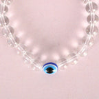 NVR Men & Women Transparent Beaded Elasticated Bracelet - Distacart