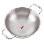 Hazel Triply Stainless Steel Induction Bottom Kadhai