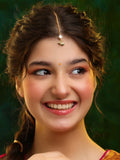 Ruby Raang Jhumka Drop Tikka - Distacart